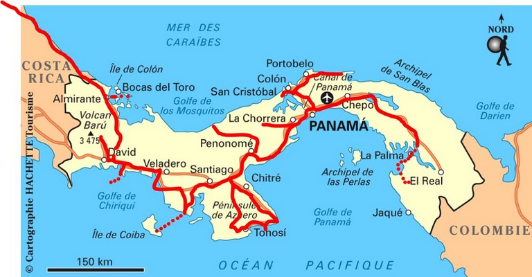 Carte Panama